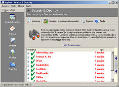 Imagem Ilustrativa Imagem ilustrativa do Spybot Search and Destroy